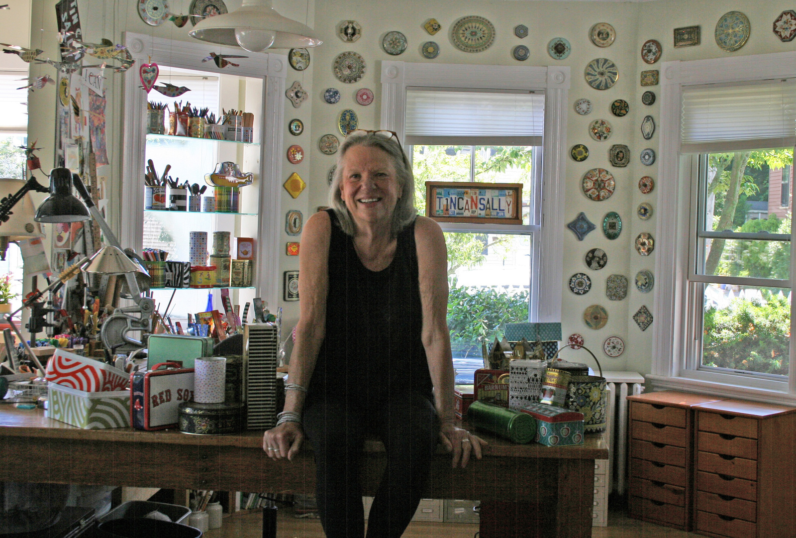 TIN CAN SALLY • Sally Seamans • Recycled Tin Art and Jewelry